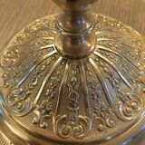 Ancient brass candlesticks