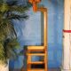 Floor lamp Guillerme & Chambron 1960