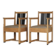 Art Deco Armchairs by Cor Alons for Winterkamp & van Putten, 1920s, Set of