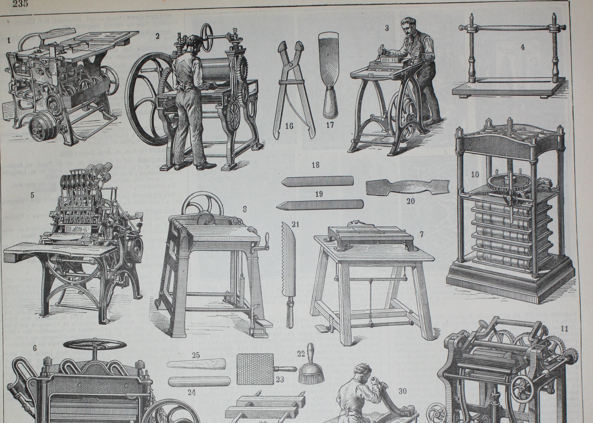 Lithograph • Binding, cover, book • Original engraving from 1898
