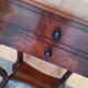 Work table - In mahogany and mahogany veneer - 19th century
