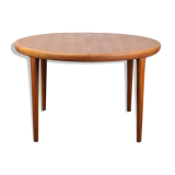 Table round Scandinavian teak