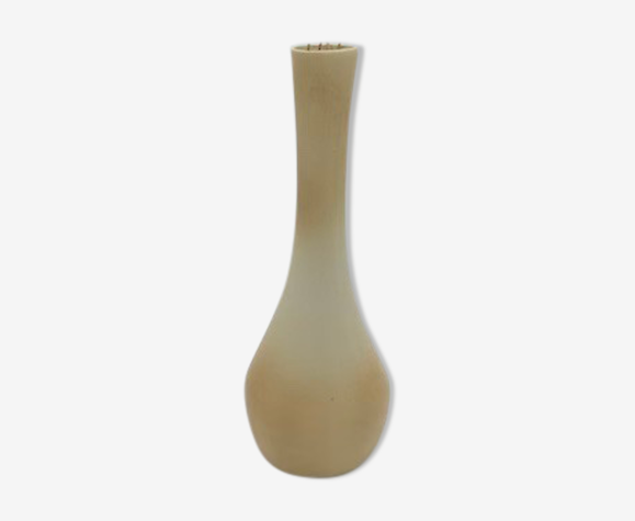 Soliflore en grès beige