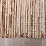 Terracota wool kilim rug 68x181 cm Turkish wool kilims.