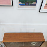 Teak display cabinet from the 1960s