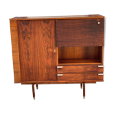 Vintage mixed wood high board