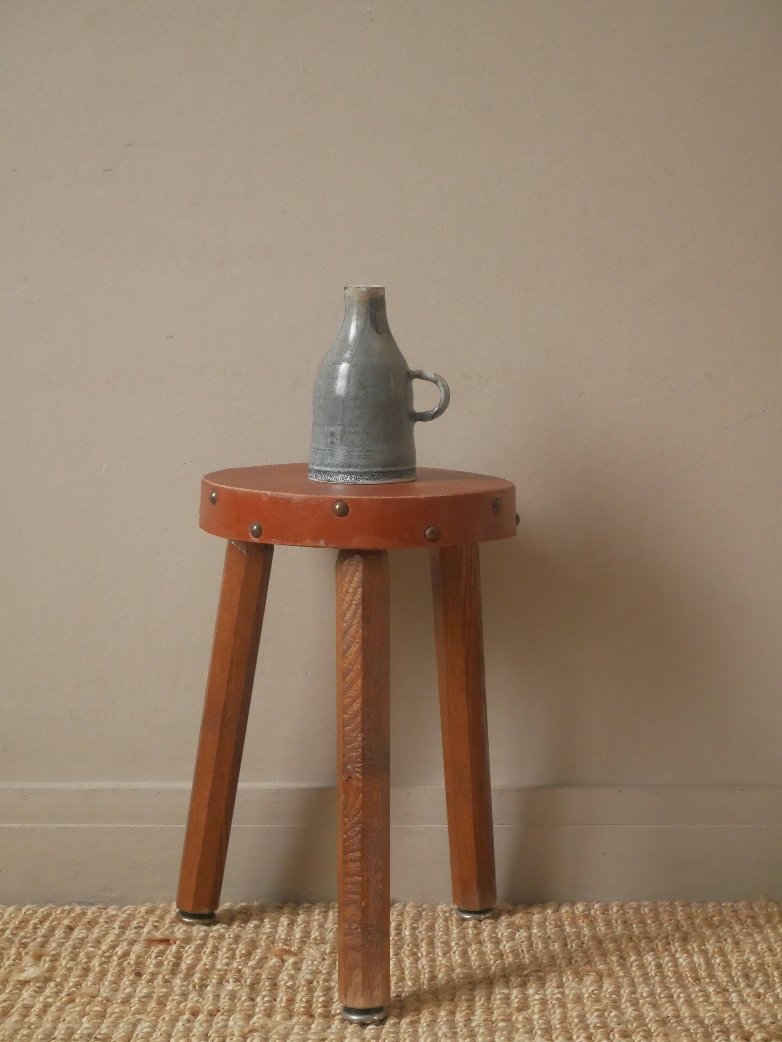 Vase soliflore in ceramic handmade pottery artisanal manufacturing contemporary design