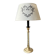 Lampe anglaise en laiton et altuglass