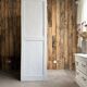 Parisian wardrobe with white patina