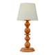 Large vintage pine table lamp from Markslöjd, 1970s