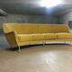 Sofa sofa Arc egg curve Arc 50s 60s Italian Arflex