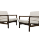 Mid Century Armchairs By Zenon Bączyk, 1960's, Set Of 2