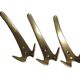 Vintage Carl Auböck Design Wall Hooks, Double Coat Hook