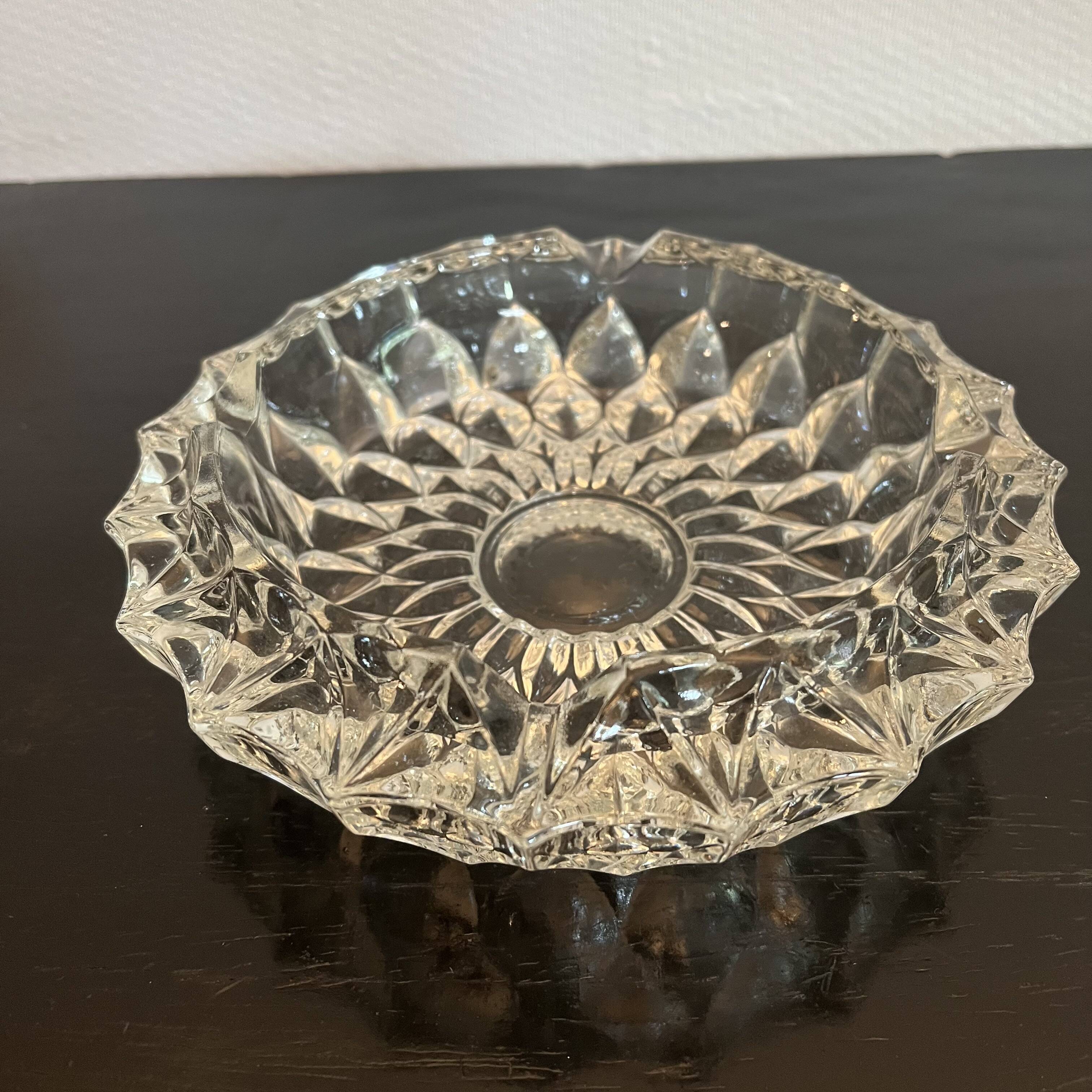 Crystal ashtray