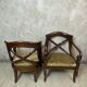 Pair of English armchairs