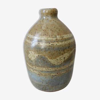 Stoneware bottle vase
