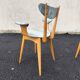 Pair of wooden armchairs, 1960
