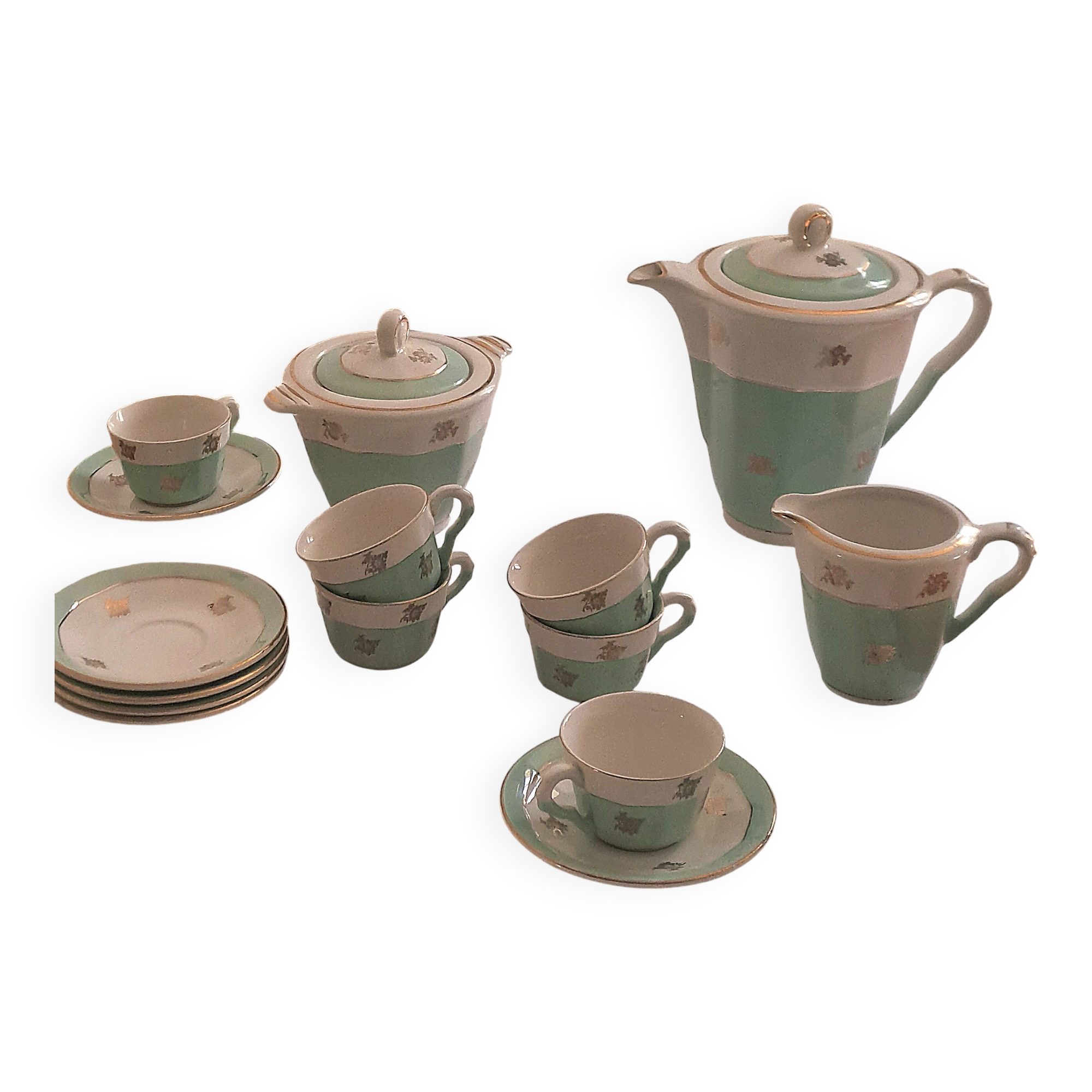Coffee service Moulin des Loups model "Emeraude"
