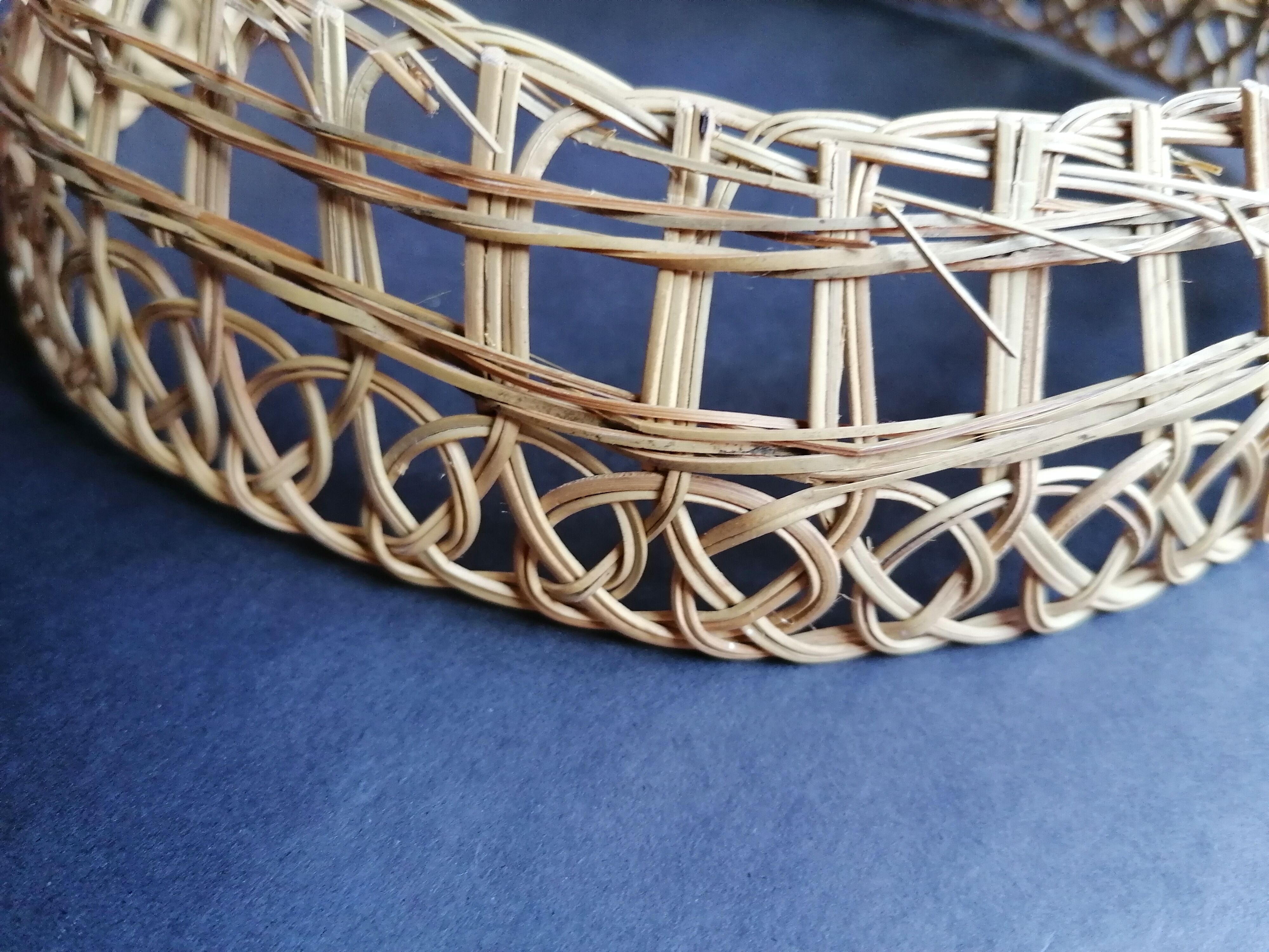 Colonial wicker hat