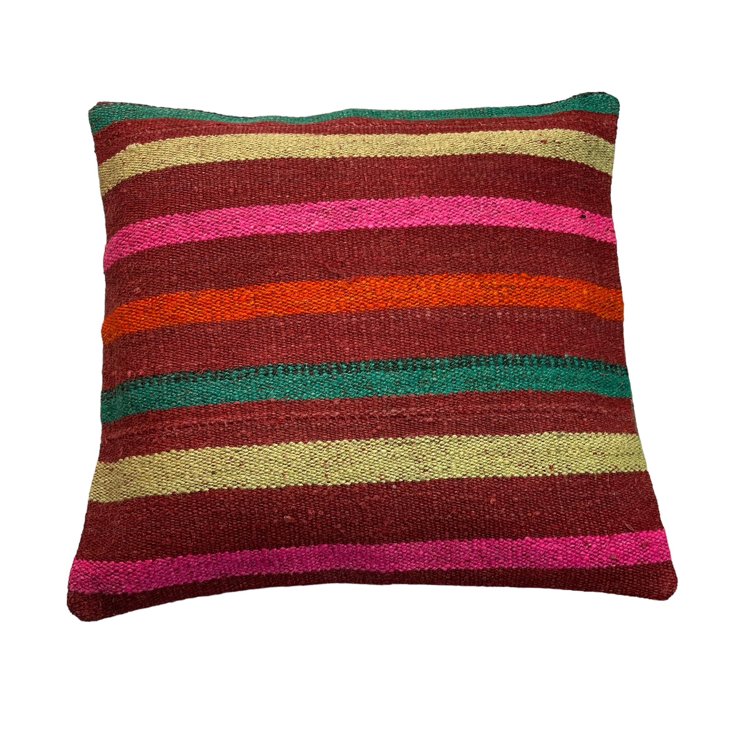 Vintage turkish Kilim cushion cover 40x40cm