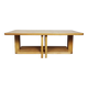 Table basse en orme, 1980