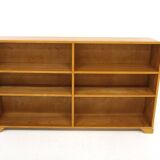 Scandinavian elm bookcase, Swedish modern, Sweden, 1940