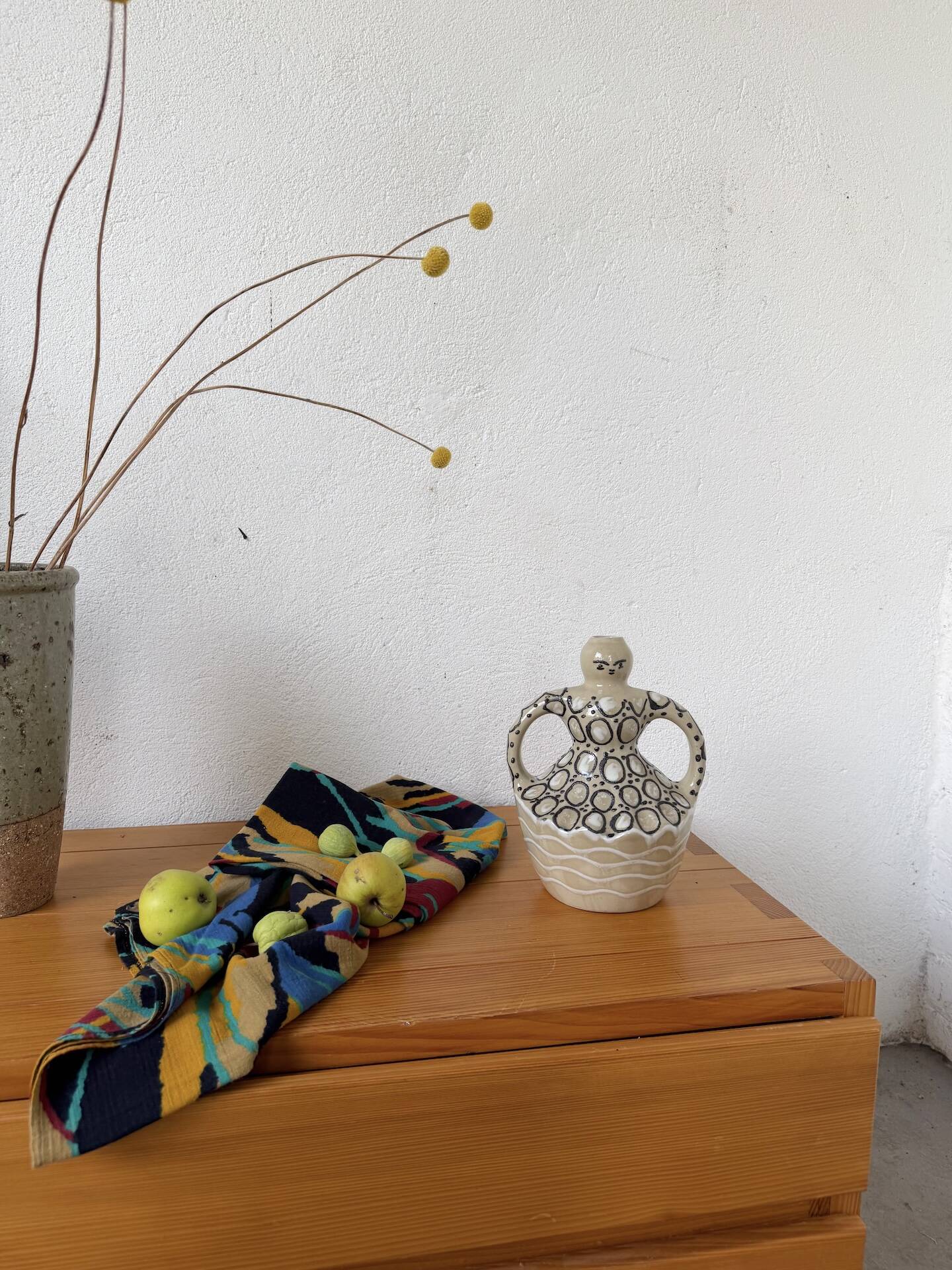 Anthropomorphic vase Folk Art woman