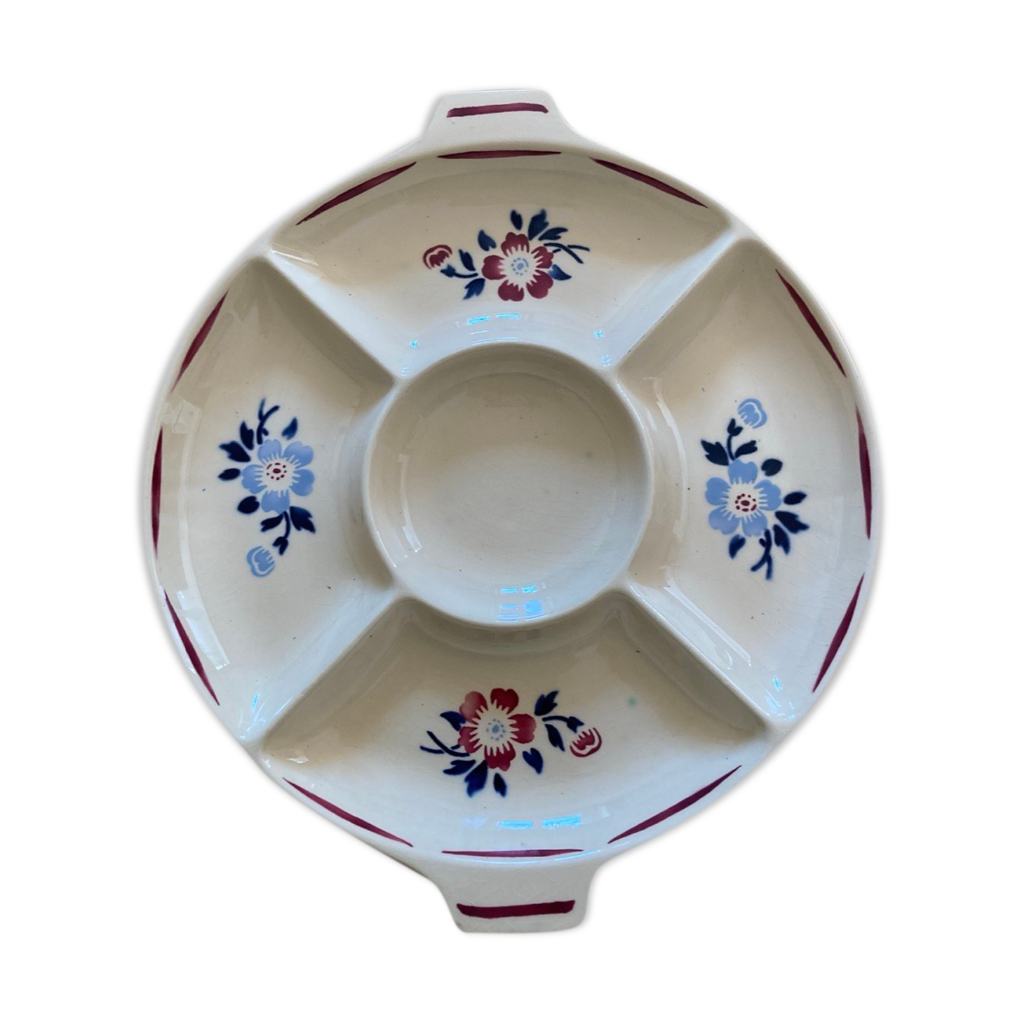 Luneville earthenware dish