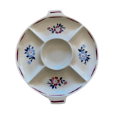 Plat en faïence Luneville