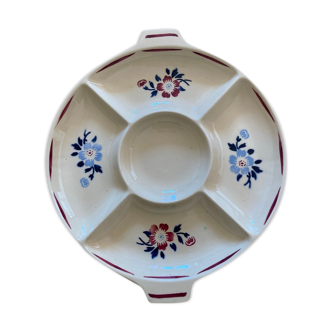 Luneville earthenware dish