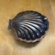 Vintage Silver-Plated Scallop Shell Butter Dish #E160