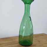 Vase verre vert