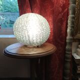 Lampe boule en verre vintage
