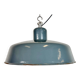 Industrial Grey Enamel Pendant Lamp from Siemens, 1930s