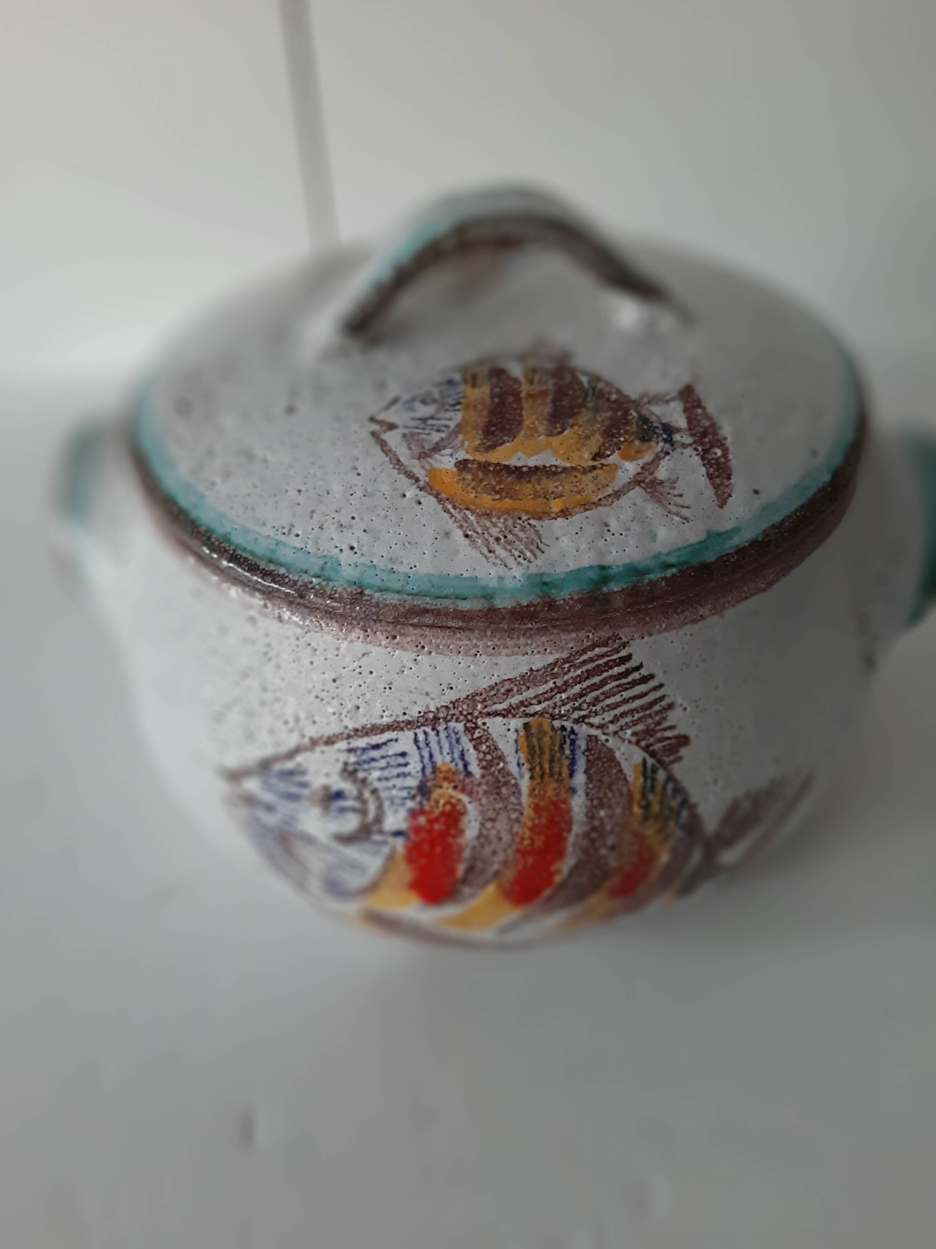 Vallauris fish service 7 people