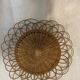 Rattan sun mirror diameter 44 cm