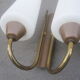 Pair  of wall light double year 60