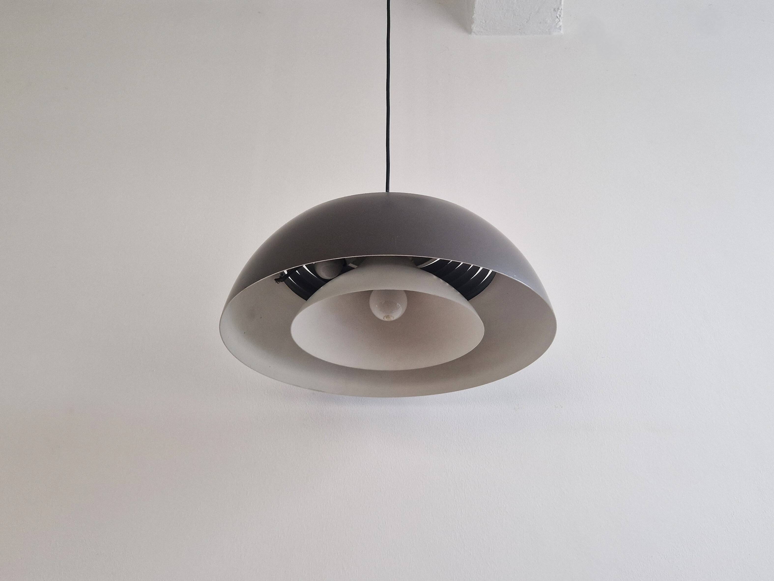 Dark brown 'AJ Royal' pendant lamp by Arne Jacobsen for Louis Poulsen, Denmark 1958
