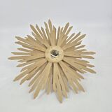 Giant sunburst wall lamp