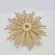 Giant sunburst wall lamp