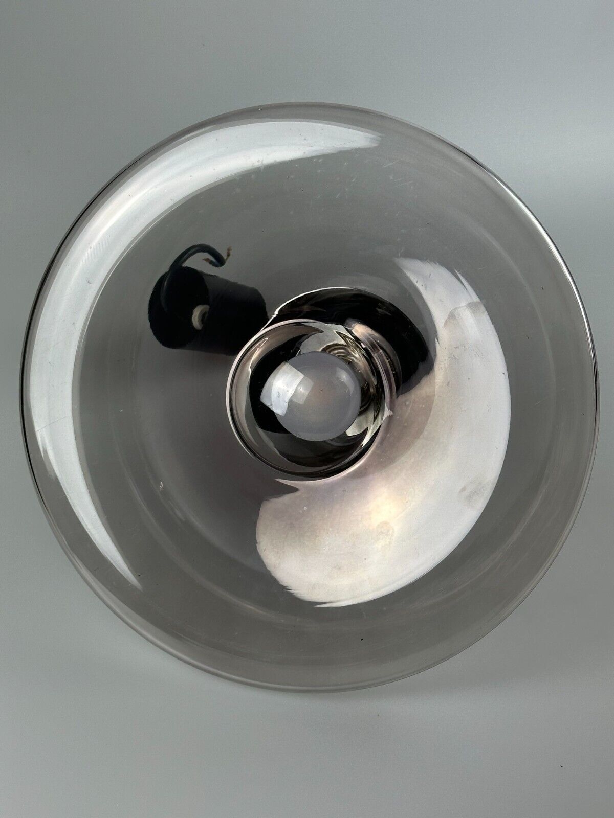 60s 70s lamp light ceiling lamp Limburg Germany glass space age design