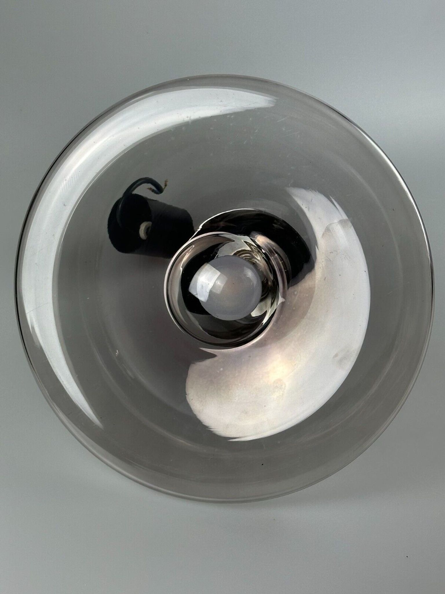 60s 70s lamp light ceiling lamp Limburg Germany glass space age design