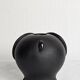 Stylised ceramic elephant candlestick signed vintage