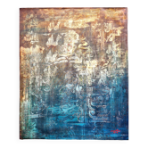 Abstract Table Arabic Calligraphy – Mixed Media 2006 – Saad Alhaj Has