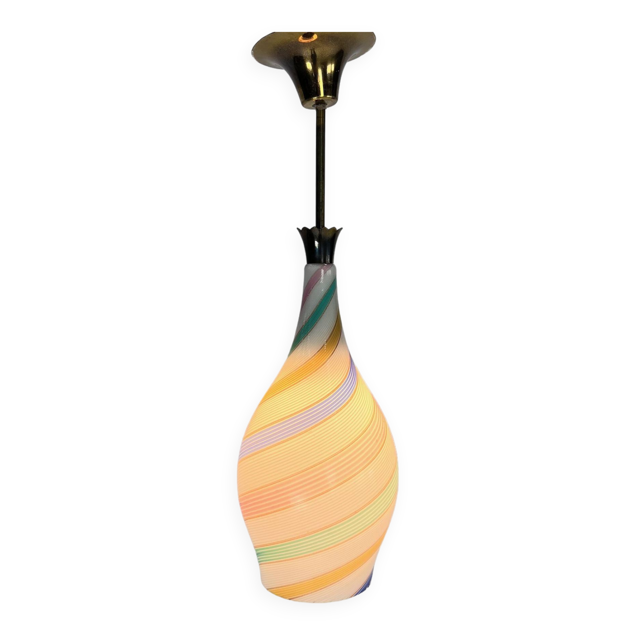 Mid Century Pendant, Murano, 1960s