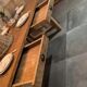 Superbe table de ferme ancienne en chêne massif restaurée – 8 personne