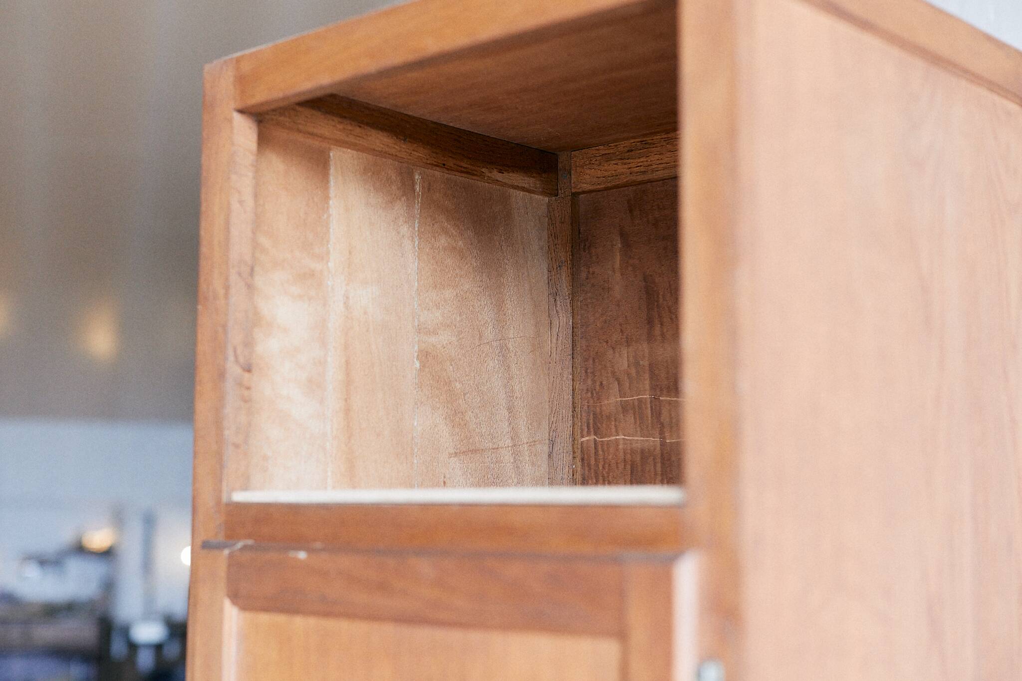 Vintage wooden column