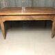 Oak farmhouse table