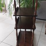 Antique music shelf unit