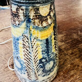 Magnificent vintage lamp signed by Jean-Claude Courjault.